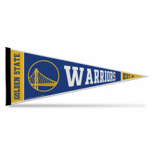 Rico Industries NBA Golden State Warriors 12" x 30" Wanddecoratie Vlag - Perfect voor Huis/Kamer/Mancave