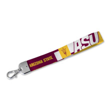 Rico Industries NCAA Arizona State Sun Devils - ASU Wrist Lanyard Key Chain, Cute Wristlet Strap Keychain Holder for Women Men Car Keys ID Badges Card