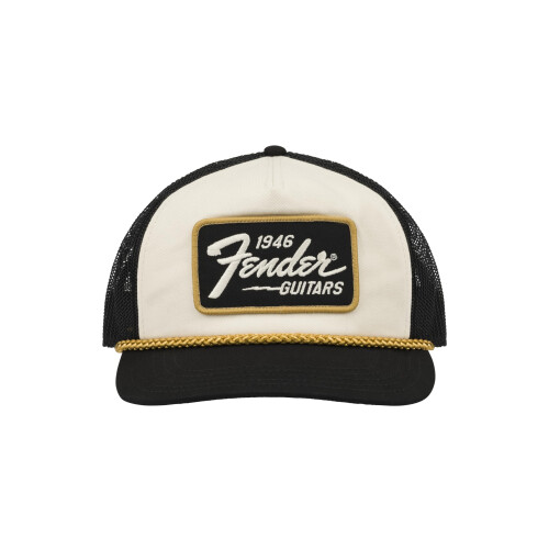 Fender Fender 1946 Gold Braid Hoed, Crème en Zwart