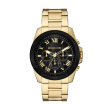 Reloj de pulsera cronógrafo para hombre Michael Kors Alek en acero inoxidable dorado (Modelo: MK9184)