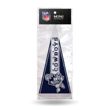 Rico Industries NFL Dallas Cowboys Mini Bandiera Retro 4'' x 9'' Set (8 Pezzi)