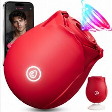 Rose Vibrator Women Clitoral Suction Stimulator