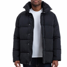 Michael Kors Heren Zware Puffer Jacket, Koude Weer Puffer, Winterjassen voor Mannen, Zwart, XX-Large