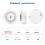 Tuya WiFi Temperature and Humidity Sensor Detector Protection House Combination Firefighters 7