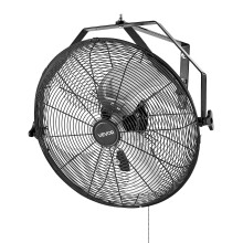VEVOR Ventilador de Pared Industrial de 18 Pulgadas, Alta Velocidad 4000 CFM con 3 Velocidades, Motor Potente para Taller