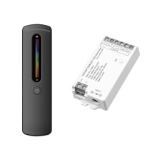 Controlador LED RGB RGBW Inteligente WiFi 16 Millones de Colores 2700 6500K CCT Sincronización de Música Control por Voz Aplicación Remota