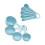 KitchenAid KitchenAid Measuring Cups and Spoon Set, Mineral Water, 9-Piece 1