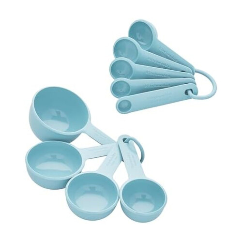 KitchenAid KitchenAid Measuring Cups and Spoon Set, Mineral Water, 9-Piece