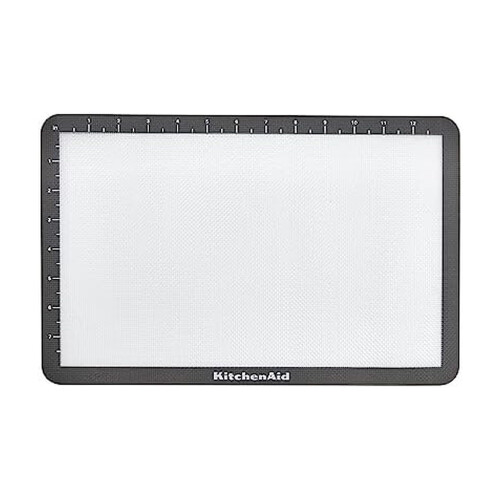 KitchenAid KitchenAid Silicone Medium Baking Mat, 9x14-Inch, Gray