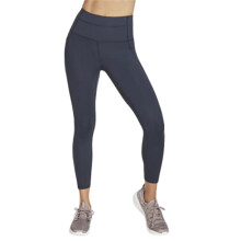 Skechers Kvinnors Go Walk Högmidjade 7/8 Leggings, Marinblå, X-Large