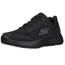 Skechers Uomo Go Walk Arch Fit Idyllic Sneaker, Nero, 7