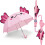 Paraguas Axolote Rosa - 28" (1 Pc) - Ideal para Premios de Carnaval 1
