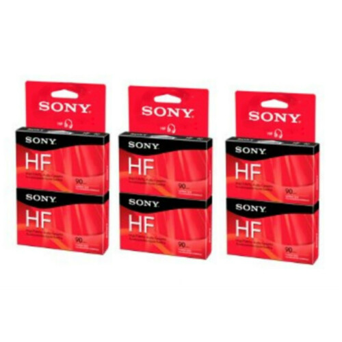 Sony 2PK 90MIN HF AUD CASSETTES AVEC Hang TAB