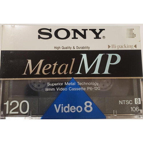 Sony Caméscope Vidéo Cassette 8 mm Standard 120 Minutes