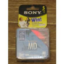 MiniDiscs Sony, Pack de 5 5MDW80CL2