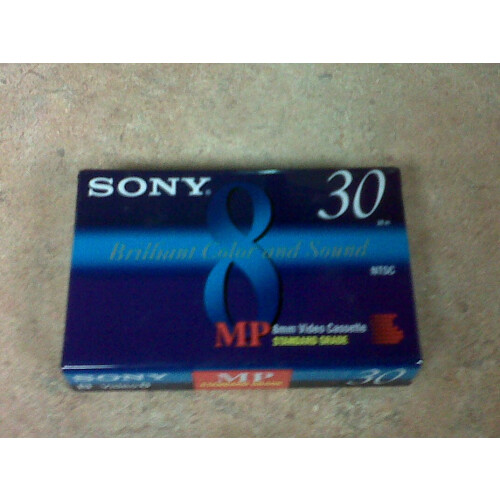 Sony Cassette Vidéo Standard Sony Video 8 Métal Particule