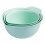 KitchenAid Saladier en plastique Nesting KitchenAid, Set de 3, Vert menthe 1