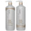 Kenra Platinum Luxe Shine Shampoo e Conditioner Set | Alta Lucentezza | Conditioner Lisciante per Capelli Crespi | 3 1