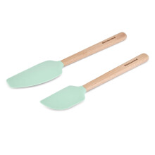 KitchenAid Spatelset av bokträ, 2-delar, Spearmint