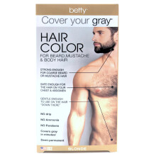 Betty Copri i Tuoi Grigi Colore Capelli Uomo per Barba, Baffi & Pelo Corporeo - Biondo