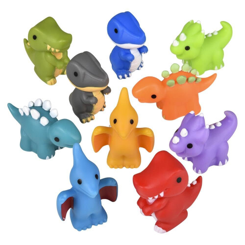 Rhode Island Novelty 2" Dinosaur Gummi Sortiment 50 Pack