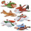 Mini plane voladores navideños de Rhode Island 4" (1 por pedido, estilo variable) 1