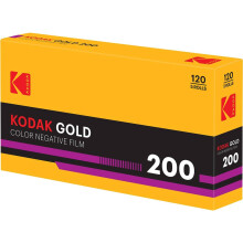 Gold 200 Color 120 Negative Roll Film, 5-Pack
