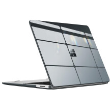Cover Fintie per Microsoft Surface Laptop 8 2026 e 7 2024 - Custodia rigida protettiva slim (Cristallo Bl