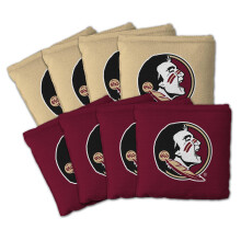 YouTheFan Sacchetti da Cornhole Ufficiali NCAA Florida State Seminoles Set da 8 - Regolamentari