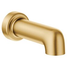 Moen Gibson Geborsteld Goud Nondiverter 6.5 Inch Moderne Baduitloop, 3892BG