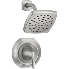 Miscelatore Doccia Moen Lindor 82506SRN Nickel Spazzolato Resistente alle Macchie 1 Maniglia