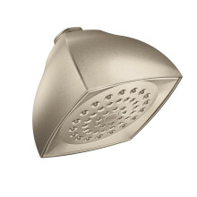 Moen Voss Geborsteld Nikkel Douchekop, 4-1/16" Diameter, 2.5 GPM, 6325BN
