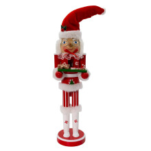 Kurt Adler Nutcracker di legno di 15" di Mrs. Claus