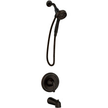 Paquete de Trim para Ducha y Bañera Tiffin con Cabezal de Ducha Magnetix de 1.75 GPM
