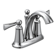 Grifo de baño Moen 4505 Cromado de Dos Manijas, 5.50 x 8.13 x 10.13 pulgadas