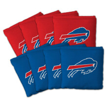 YouTheFan Set di 8 Sacchi Cornhole NFL Buffalo Bills - Doppia Faccia Regolamentare
