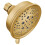 Moen 3638BG Showering Acc-Core Four-Function 4-3/8" Diameter Spray Head Standard, Brushed Gold 1