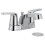 Robinet de lavabo Moen Chateau à deux poignées en chrome 1