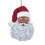 Kurt Adler Black Santa Head Ornament 1