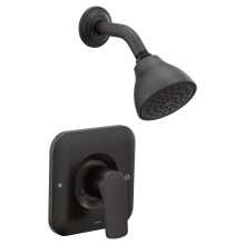 Moen T2812BL Rizon Posi-Temp Grifo de Ducha, Válvula Requerida, Negro Mate