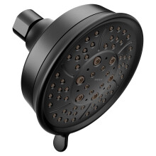 Moen 3638BL Tête de Douche Acc-Core à Quatre Fonctions 4-3/8" Noir Mat