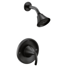 Moen T2742EPBL Glyde Grifo de Ducha Monomando Posi-Temp Eco-Performance, Válvula Requerida, Negro Mate