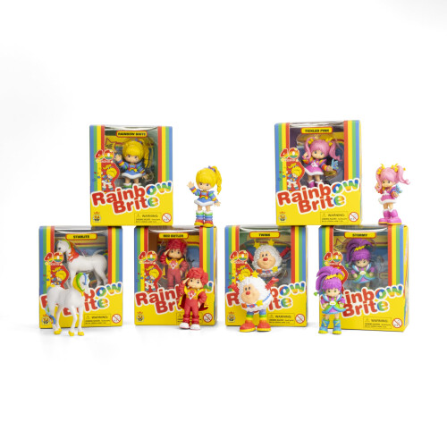 Rainbow Brite 2.5" Samlarfigurer - 12 Assorterande Figurer