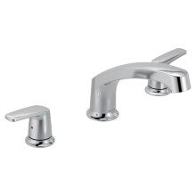 Moen Chateau Chroom Twee-Handige Lage ARC Roman TUB Kraan