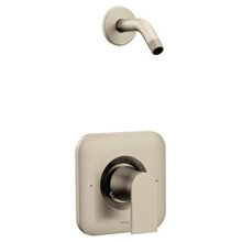 Moen T2472NHBN Genta 1.75 GPM Enkelhandige Drukbalans Douche Trim zonder Douchekop, Geborsteld Nikkel