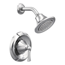 Moen Wynford Cromado Posi-Temp Kit de Ducha Eco-Performance, Válvula Requerida, T4502EP
