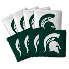 YouTheFan Sacchetti Cornhole Ufficialmente Licenziati NCAA Michigan State Spartans - Set di 8