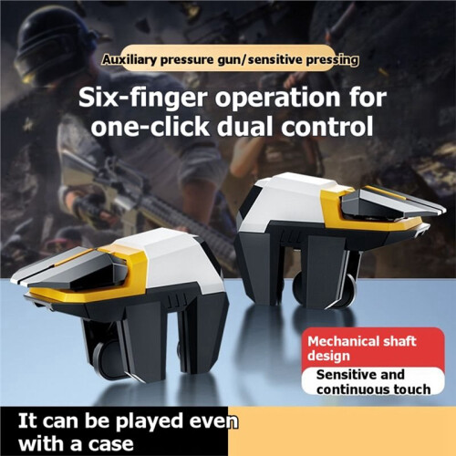Mobile Phone Game Trigger for PUBG Gaming Controller L1 R1 Button for IOS Android Gamepad Joystick 2