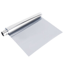 One-Way Window Mirror Film Anti UV Heat Resistant Temperature Control Reflective Adhesive Film for Window Home, 40X400cm