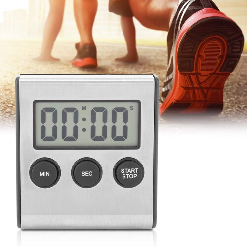Digital Timer för KöK Matlagningstimer Multifunktionstimer med Magnet på Baksidan och VäGgmonterad 1